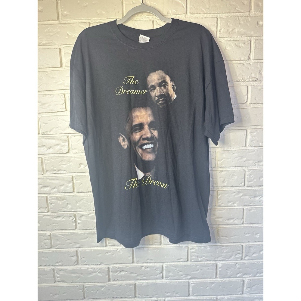 Vintage Graphic Tee Women's XL – The Dreamer The Dream Civil Rights Tribute
